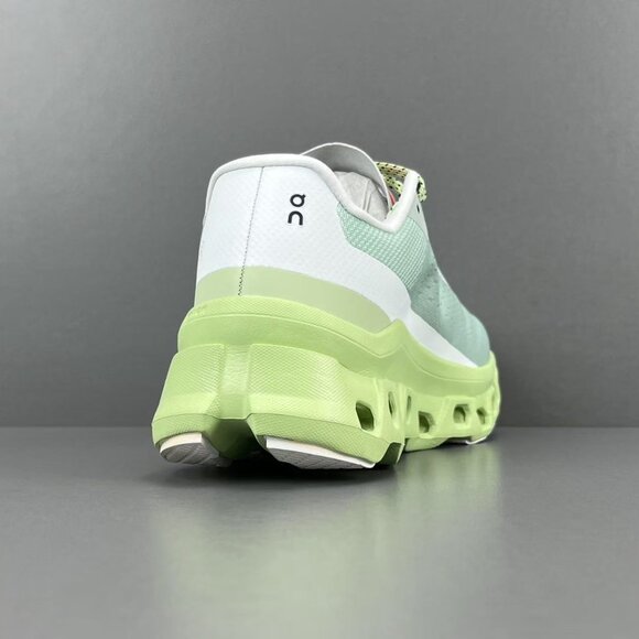 On Cloudmonster cushioned  Men Green Sneakers - Picture 10 of 12